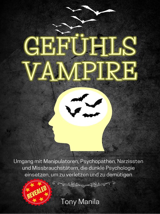 Title details for Gefühlsvampire by TONY MANILA - Available